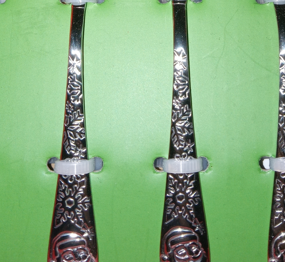 Towle Santa Coffee Spoon Set - Picture 8 of 12